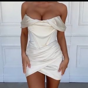Cream dress